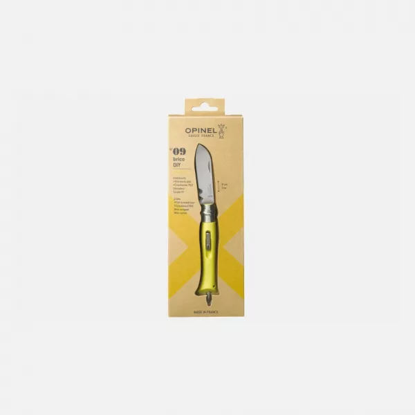 OPINEL : N°09 Bricolage Jaune