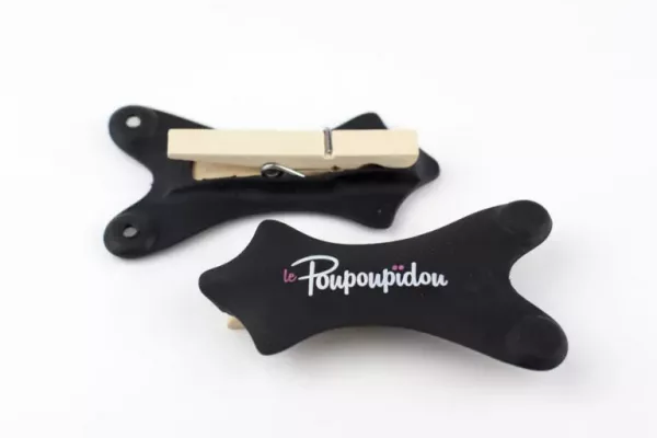 Poupoupidou : Pince à jupe vélo magnétique